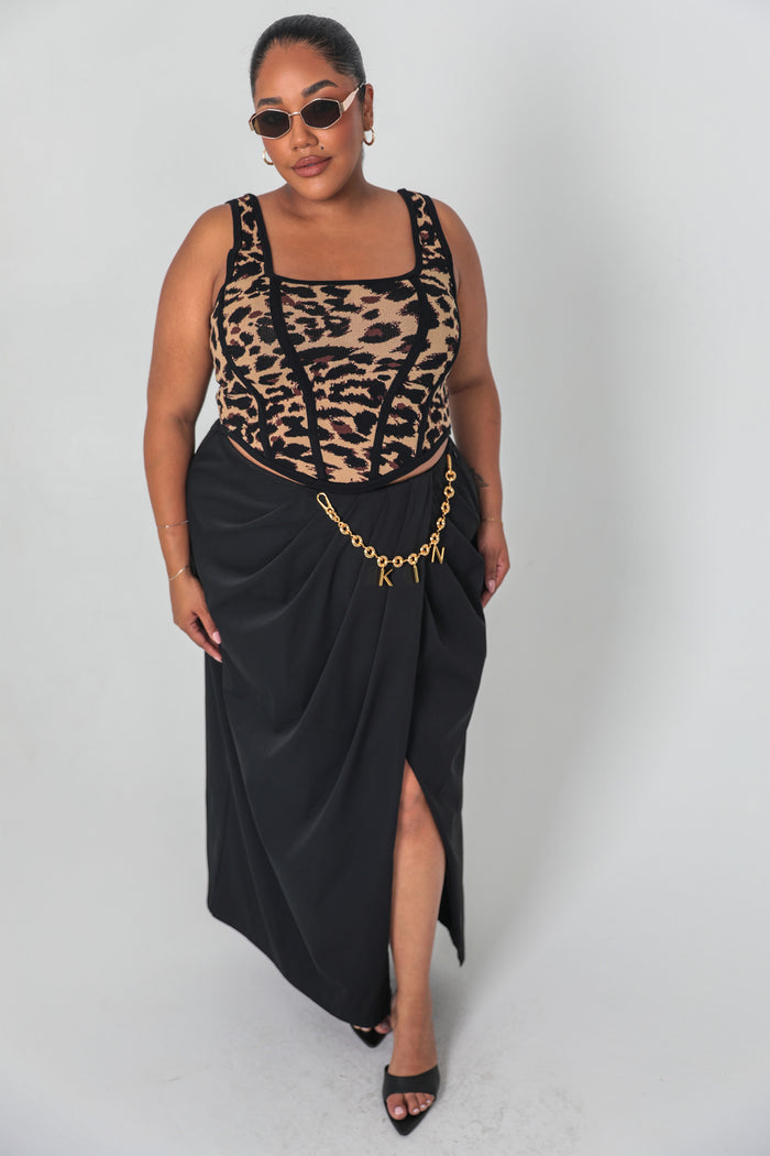 Balance Draped Skirt